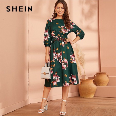 SHEIN Green Abaya...