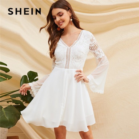 SHEIN Knot Backless...