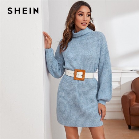 SHEIN Baby Blue lejek szyi...