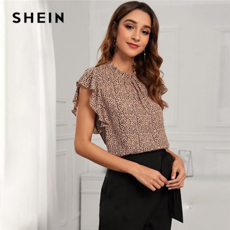 SHEIN Multicolor Cheetah...