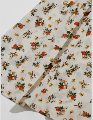 Koszule Nocne&Suknie Nocne Sznurówka Kontrastowa Kwiatowy Czarne Elegancki