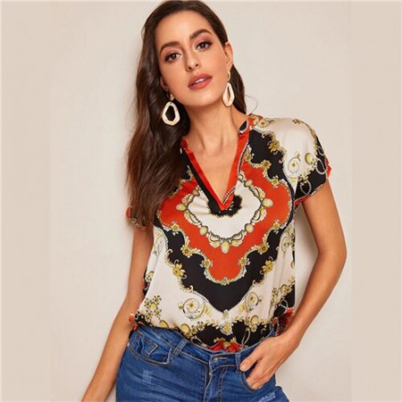 SHEIN Vintage Multicolor...