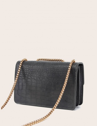 Torby Crossbody Krokodyl Łańcuch