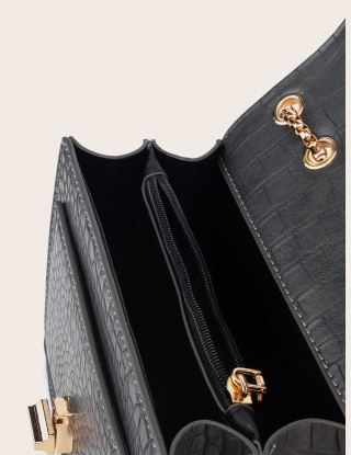 Torby Crossbody Krokodyl Łańcuch