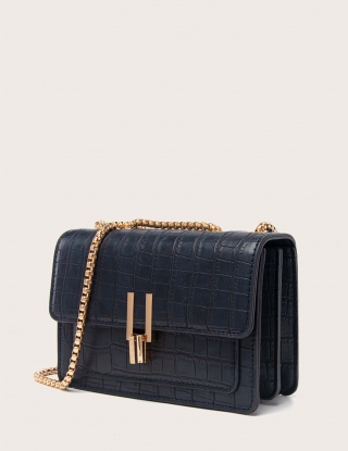 Torby Crossbody Krokodyl Łańcuch