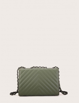 Torby Crossbody Pompon Chevron