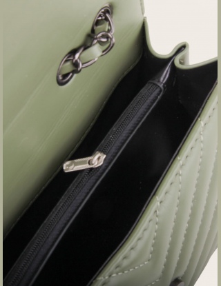 Torby Crossbody Pompon Chevron