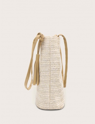 Tassel Decor Tote Bag Tote Bag