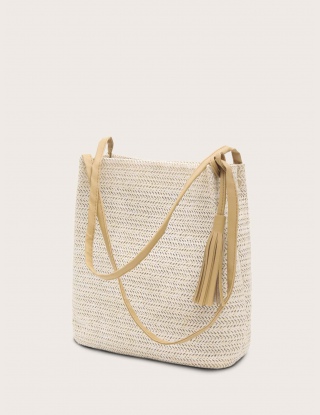 Tassel Decor Tote Bag Tote Bag