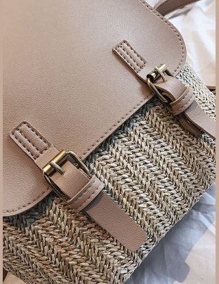 Plecaki Równy Khaki Boho