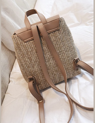 Plecaki Równy Khaki Boho