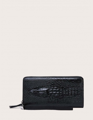 Torebka Croc Embossed z nadgarstkiem