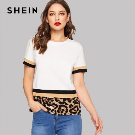 SHEIN Multicolor color...