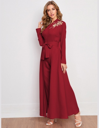 Kombinezony Aplikacje Kwiatowy Pastele Elegancki