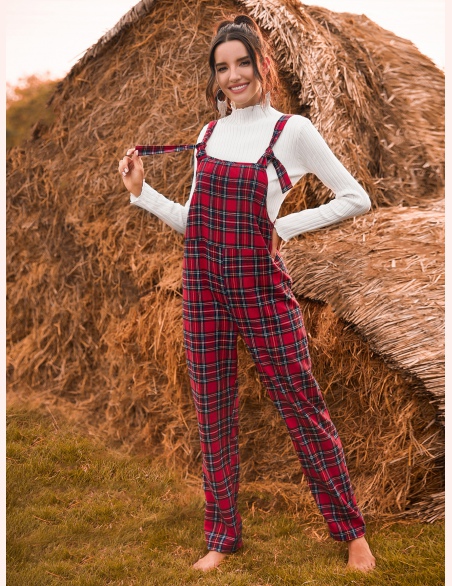 Kombinezony Węzeł Tartan Wyszykowany