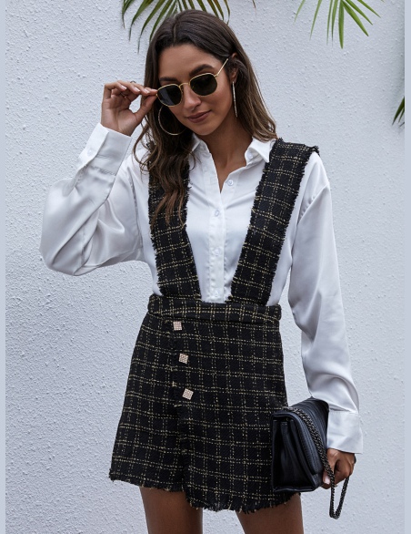Kombinezony Owijać Chusta Szkocka Elegancki