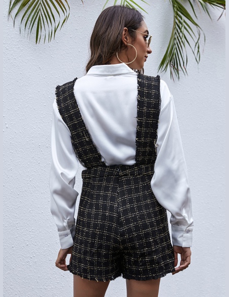 Kombinezony Owijać Chusta Szkocka Elegancki
