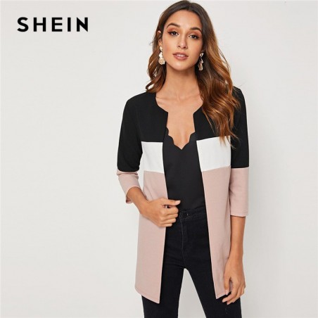 SHEIN Colorblock okrągłym...
