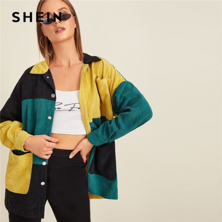 SHEIN Multicolor kieszeń z...