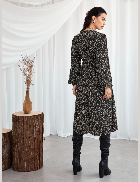 Sukienki Ditsy Kwiatowy Boho
