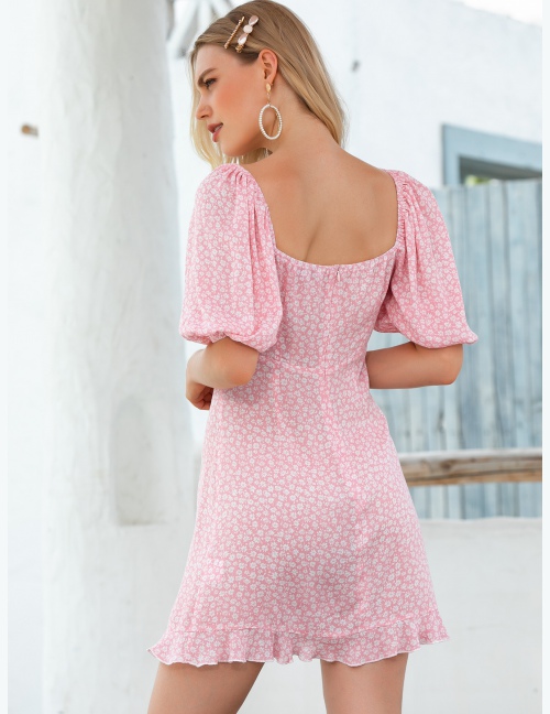 Sukienki Suwak Ditsy Kwiatowy Baby Blue Boho