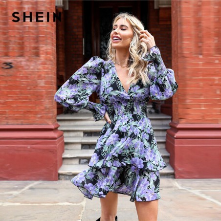 SHEIN Shirred Panel...