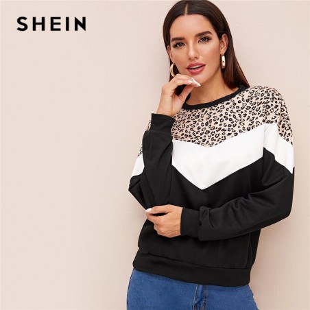 SHEIN kontrastu Colorblock...