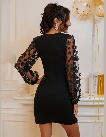 Sukienki Aplikacje Równy Elegancki