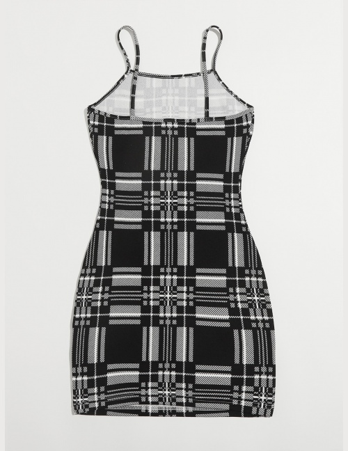 Sukienki Tartan Elegancki