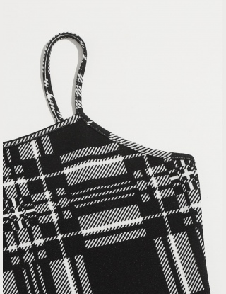 Sukienki Tartan Elegancki