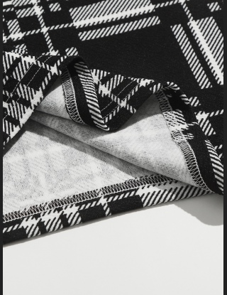 Sukienki Tartan Elegancki