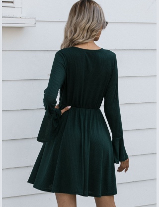 Sukienki Węzeł Równy Elegancki