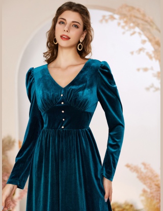 Sukienki Guziki Równy Elegancki