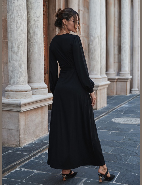 Sukienki Z Pasem Równy Elegancki