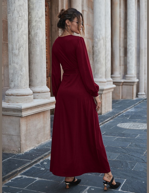 Sukienki Z Pasem Równy Elegancki
