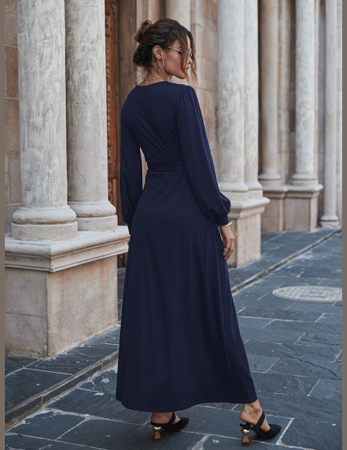 Sukienki Z Pasem Równy Elegancki