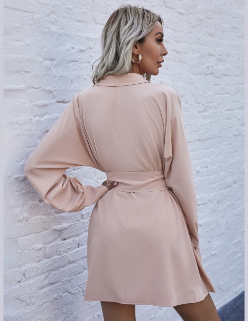 Sukienki Z Pasem Równy Elegancki