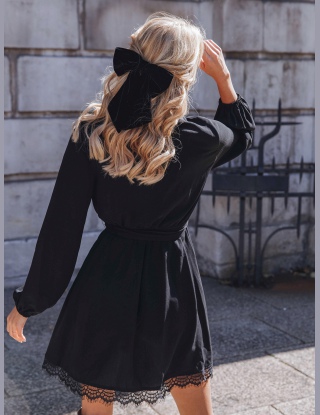 Sukienki Z Pasem Równy Elegancki