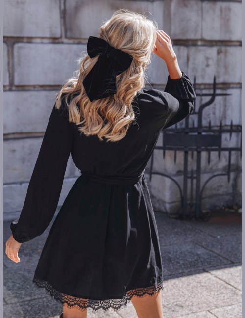 Sukienki Z Pasem Równy Elegancki