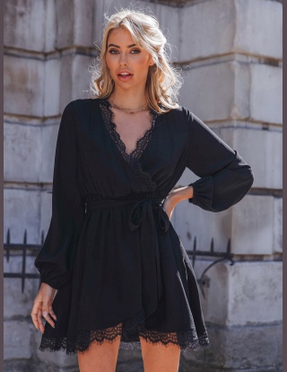 Sukienki Z Pasem Równy Elegancki