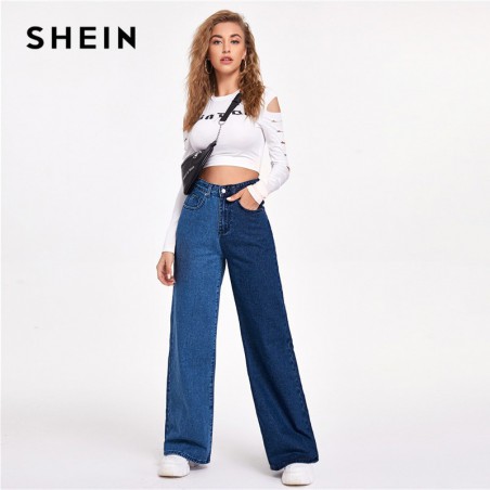 SHEIN Colorblock Two Tone...