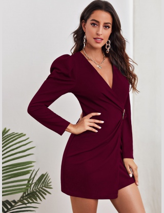 Sukienki Z Pasem Równy Elegancki