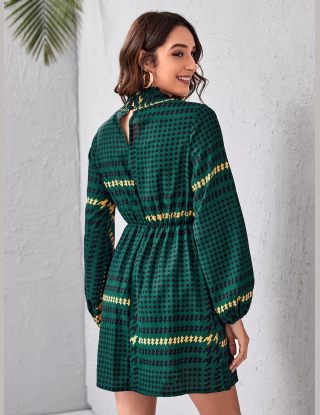 Sukienki Guziki Ogar Elegancki