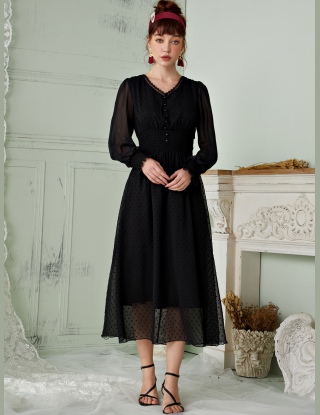 Sukienki Guziki Równy Elegancki