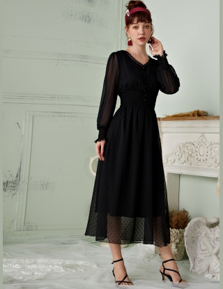 Sukienki Guziki Równy Elegancki