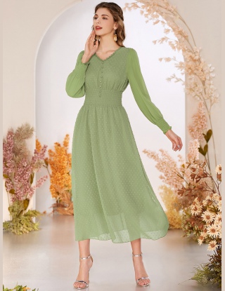 Sukienki Guziki Równy Elegancki