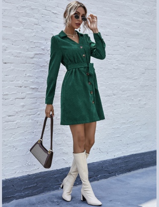 Sukienki Z Pasem Równy Elegancki