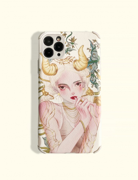 Etui na iPhone'a z kreskówkowym wzorem