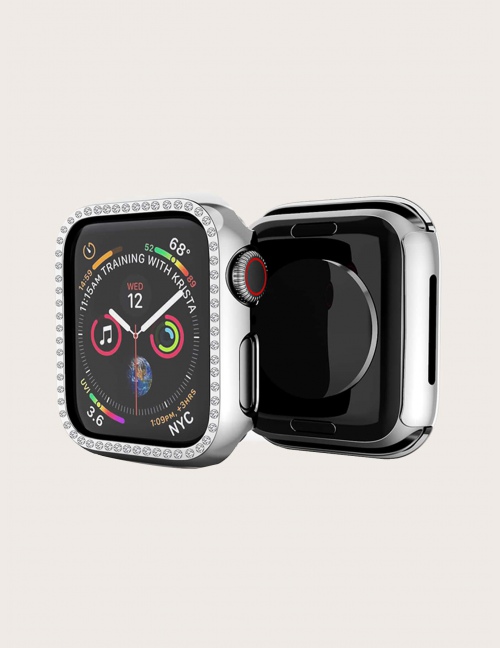Etui IWatch ozdobione kryształkami