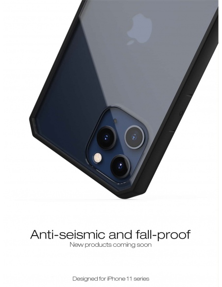 Przezroczyste etui na iPhone'a odporne na upadki